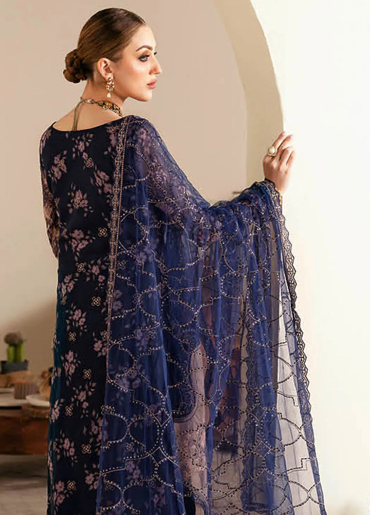 Ramsha Luxury Embroidered  Suit Unstitched 4 Piece RSH24L E-101 - Formals Collection