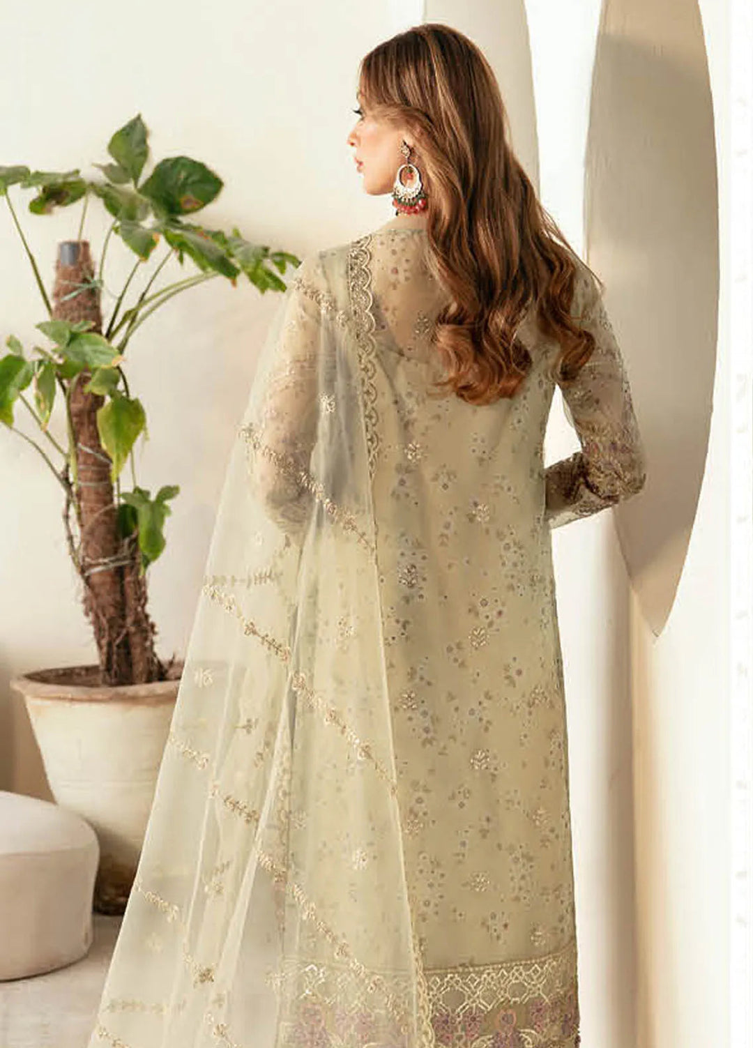 Ramsha Luxury Embroidered  Suit Unstitched 4 Piece RSH24L E-102 - Formals Collection