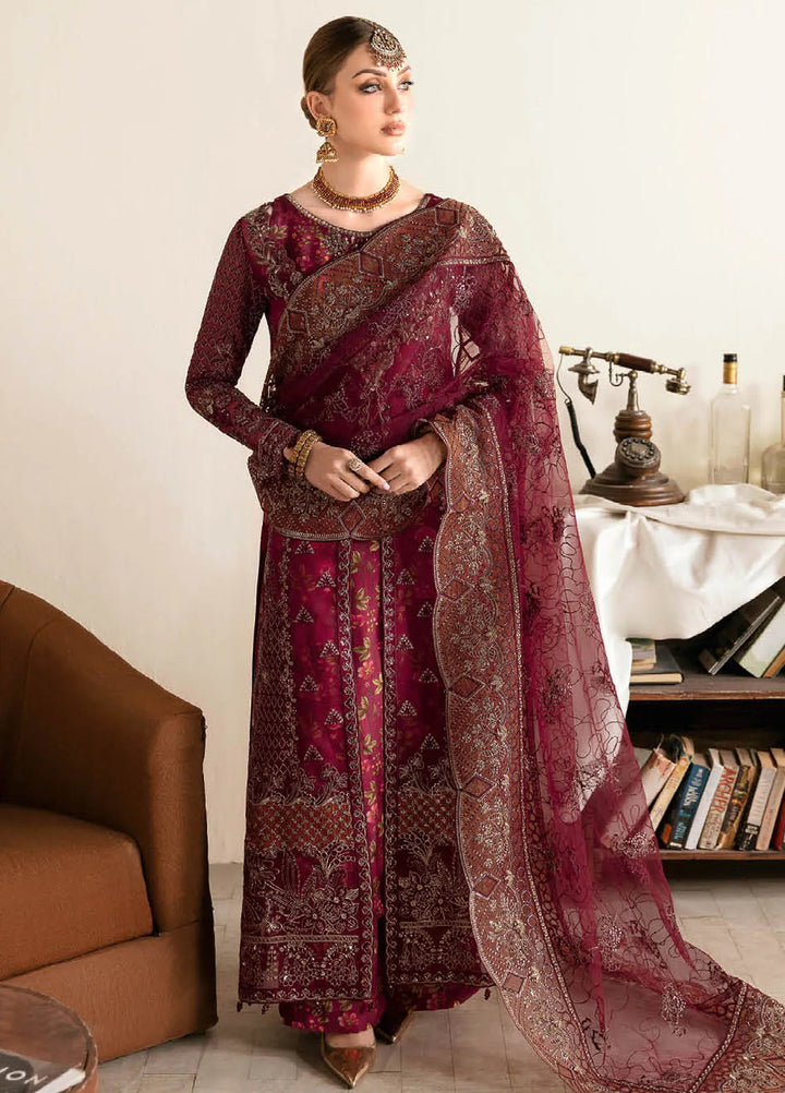 Ramsha Luxury Embroidered  Suit Unstitched 4 Piece RSH24L E-103 - Formals Collection