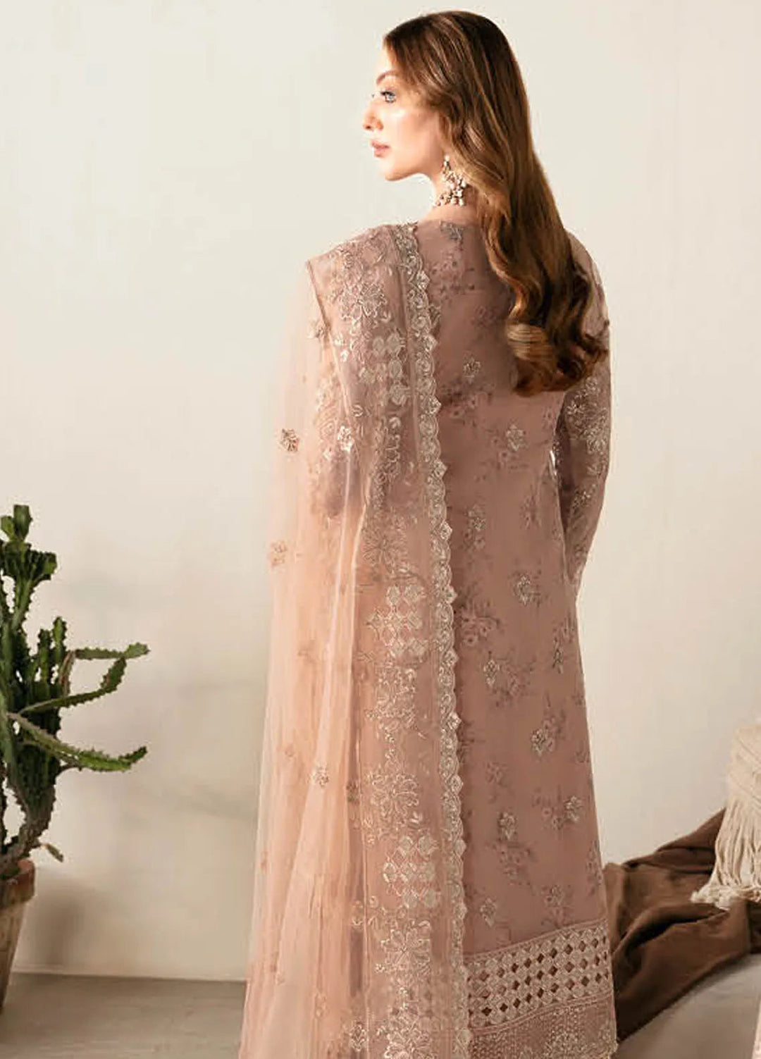 Ramsha Luxury Embroidered  Suit Unstitched 4 Piece RSH24L E-104 - Formals Collection