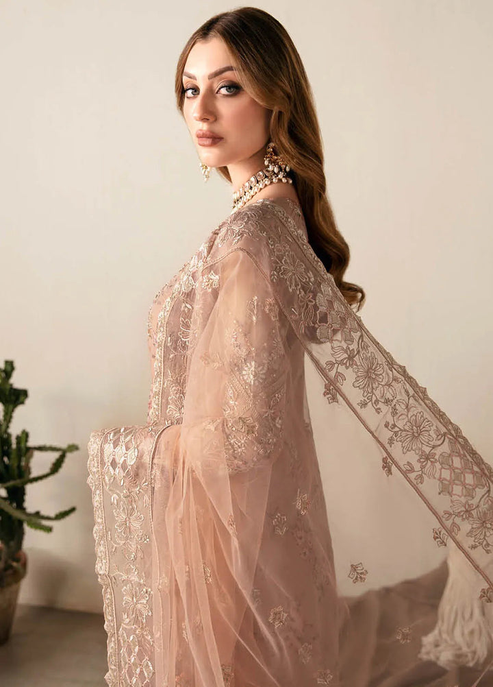 Ramsha Luxury Embroidered  Suit Unstitched 4 Piece RSH24L E-104 - Formals Collection