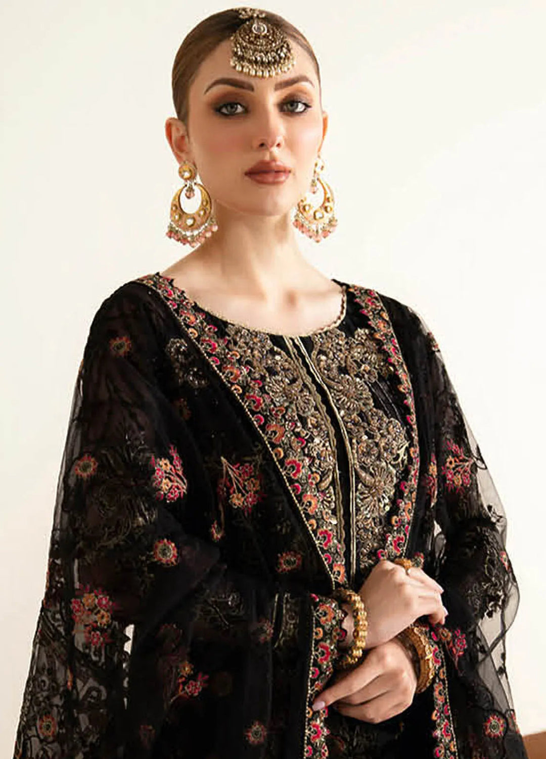Ramsha Luxury Embroidered  Suit Unstitched 4 Piece RSH24L E-105 - Formals Collection