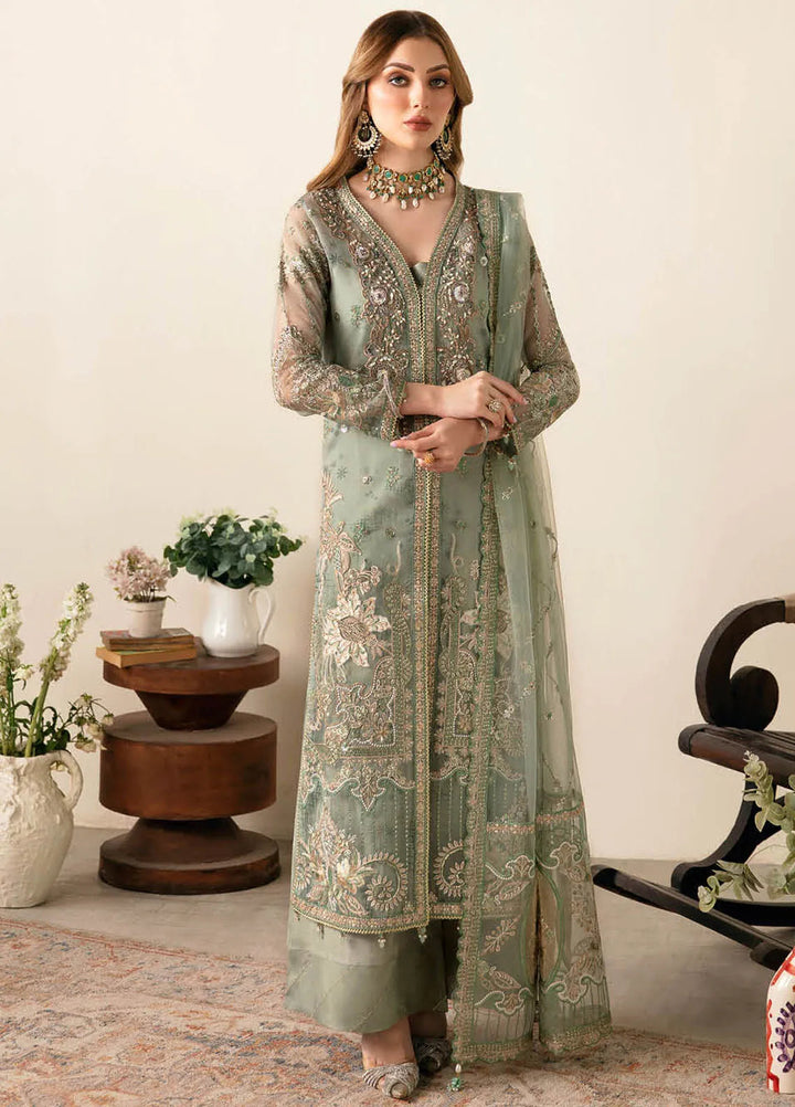 Ramsha Luxury Embroidered  Suit Unstitched 4 Piece RSH24L E-106 - Formals Collection