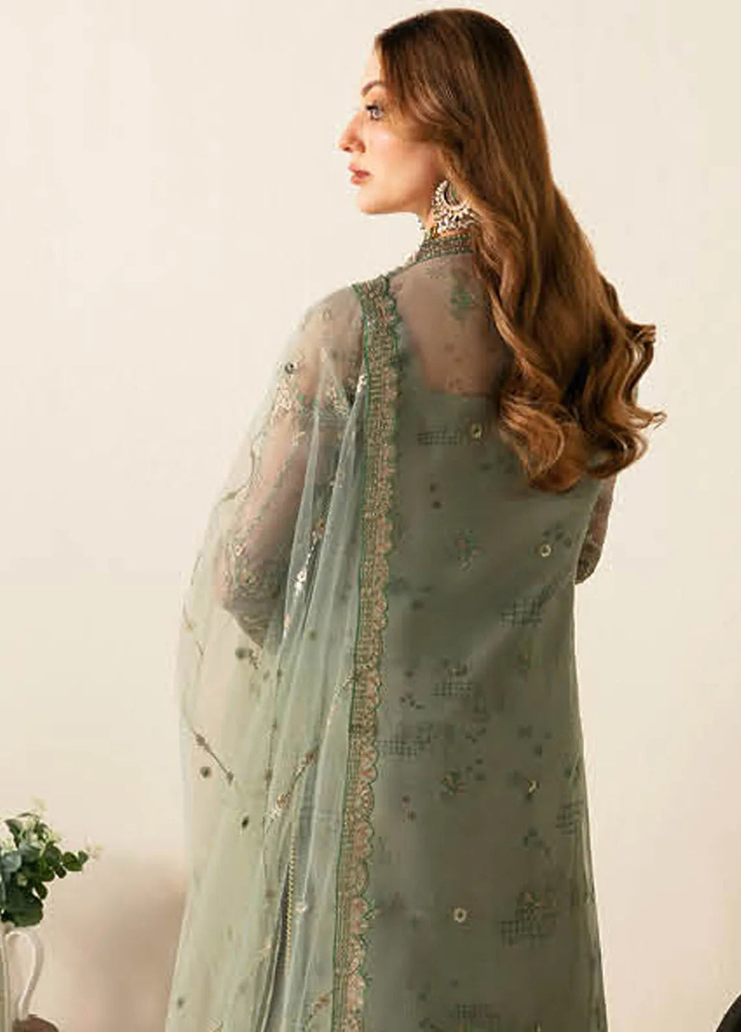 Ramsha Luxury Embroidered  Suit Unstitched 4 Piece RSH24L E-106 - Formals Collection
