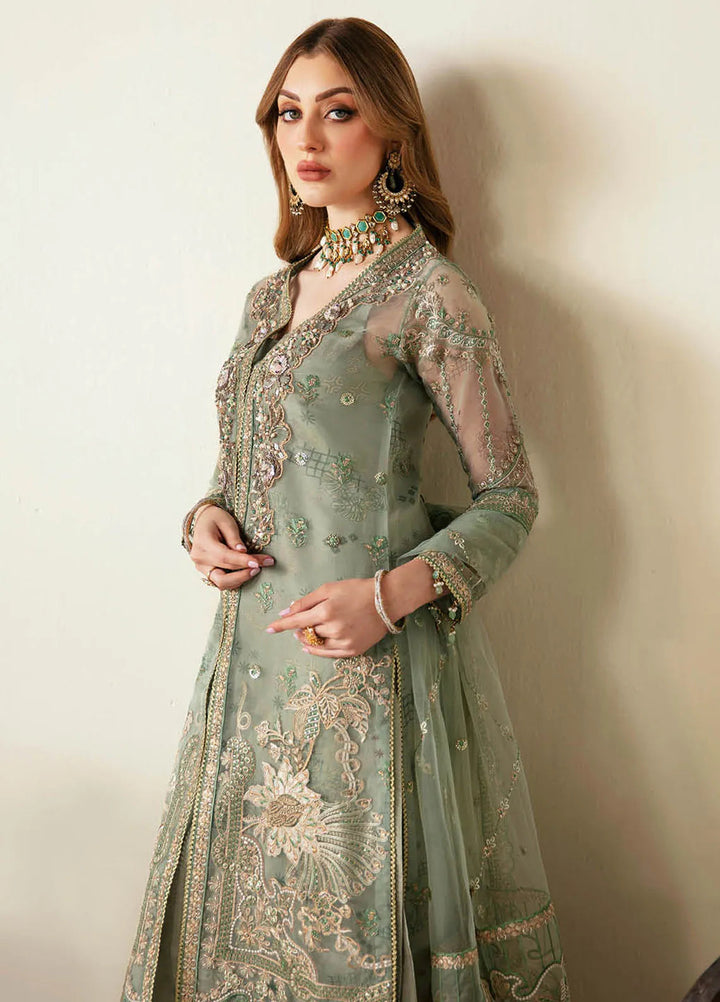 Ramsha Luxury Embroidered  Suit Unstitched 4 Piece RSH24L E-106 - Formals Collection