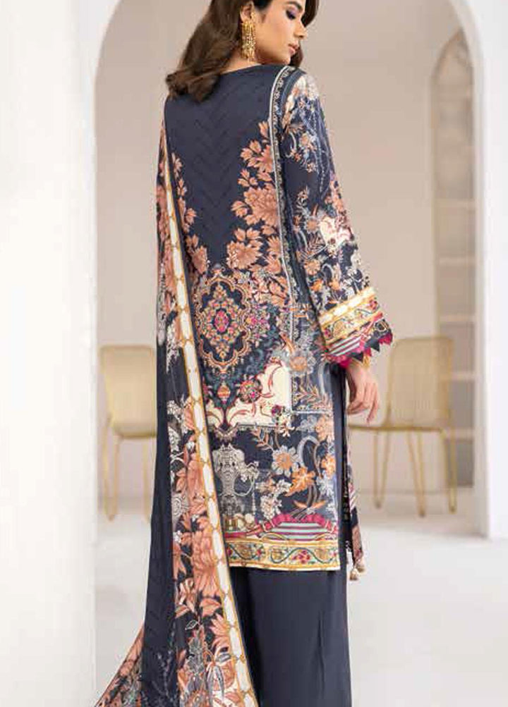 Reet By Ramsha Embroidered Viscose Suits Unstitched 3 Piece RSH21-R2 203 - Winter Collection