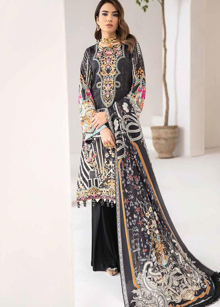 Reet By Ramsha Embroidered Viscose Suits Unstitched 3 Piece RSH21-R2 206 - Winter Collection