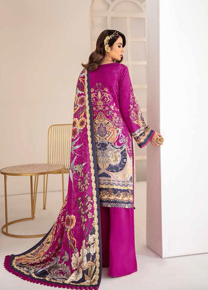 Reet By Ramsha Embroidered Viscose Suits Unstitched 3 Piece RSH21-R2 209 - Winter Collection
