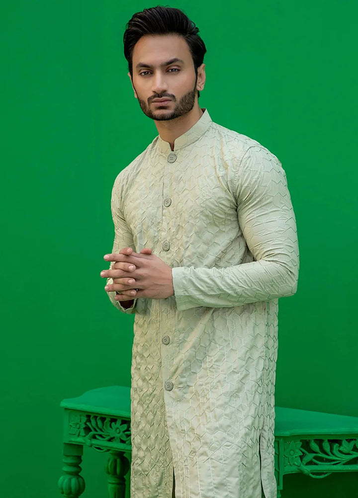 Rang By Ahmad Raza Wash N Wear Fancy Men Kurta Shalwar -  AR5040