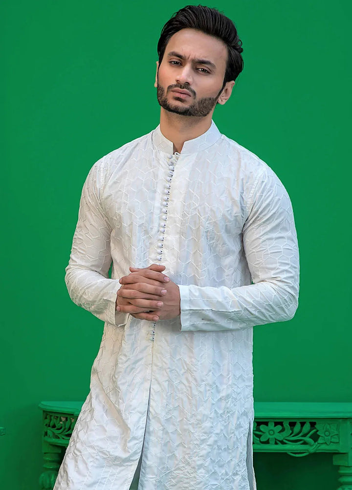 Rang By Ahmad Raza Wash N Wear Fancy Men Kurta Shalwar -  AR5042