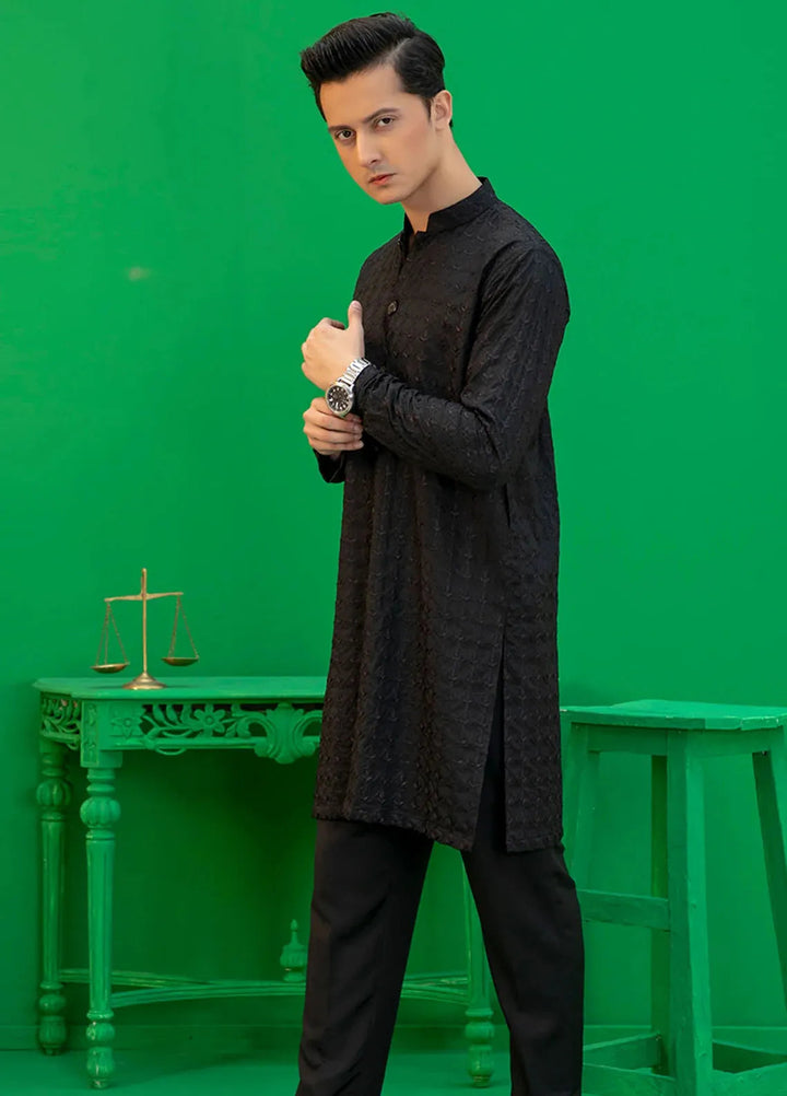 Rang By Ahmad Raza Wash N Wear Fancy Men Kurta Shalwar -  AR5049