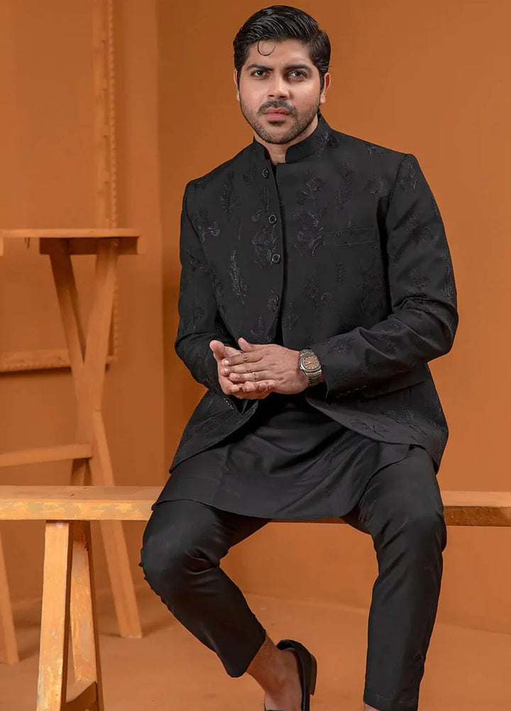 Rang By Ahmad Raza Wash N Wear Fancy Men Prince Suit -  AR5060