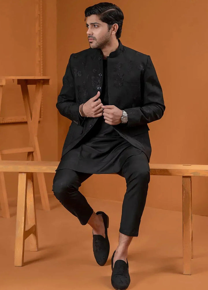 Rang By Ahmad Raza Wash N Wear Fancy Men Prince Suit -  AR5060