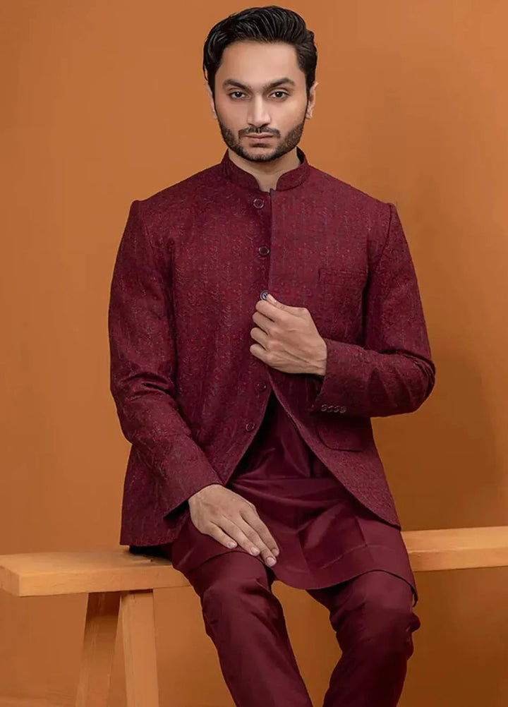 Rang By Ahmad Raza Wash N Wear Fancy Men Kurta Shalwar -  AR5061