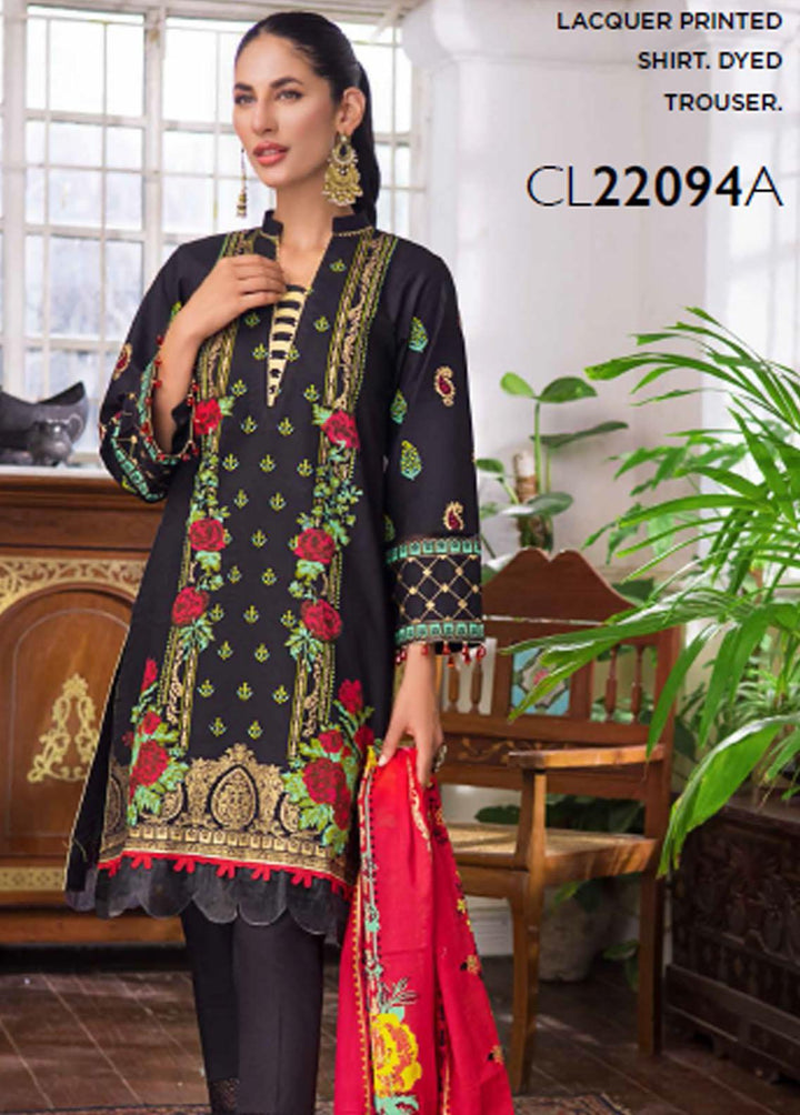 Rang By Gul Ahmed Embroidered Cotton Suits Unstitched 3 Piece GA22R CL22094A - Summer Collection