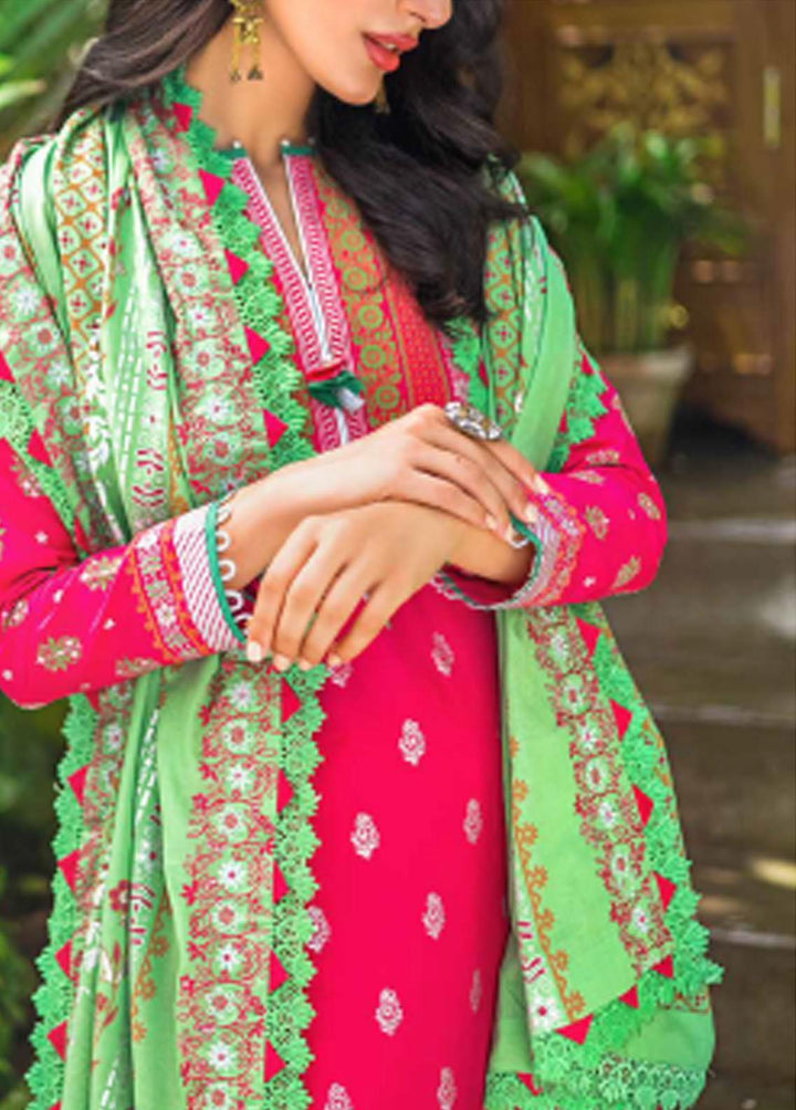 Rang By Gul Ahmed Embroidered Cotton Suits Unstitched 3 Piece GA22R CL22095A - Summer Collection