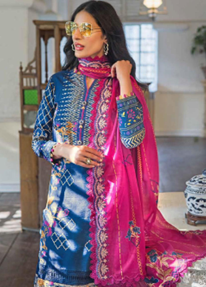 Rang By Gul Ahmed Embroidered Cotton Suits Unstitched 3 Piece GA22R CL22096B - Summer Collection