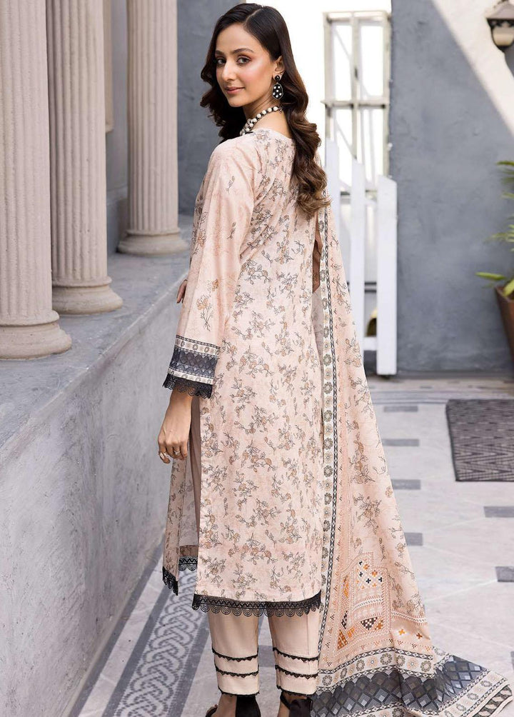 Rang By Motifz Embroidered Lawn Suits Unstitched 3 Piece MT23-R2 D-3723 - Summer Collection