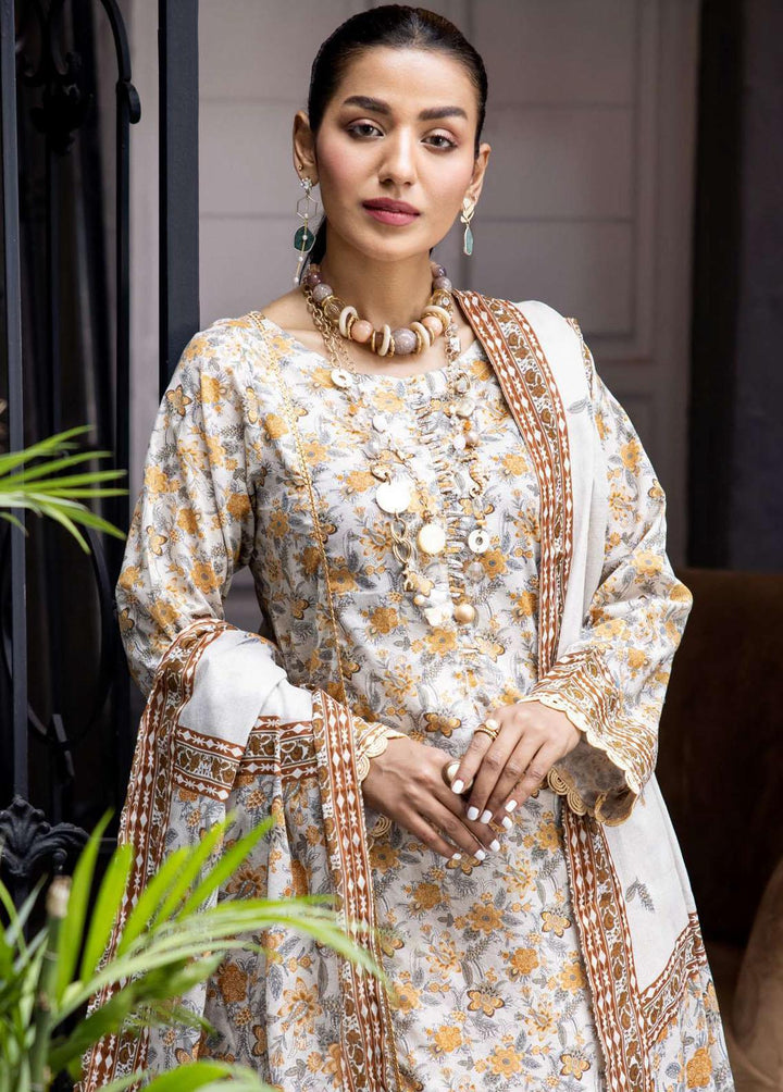 Rang By Motifz Embroidered Lawn Suits Unstitched 3 Piece MT23-R2 D-3724 - Summer Collection