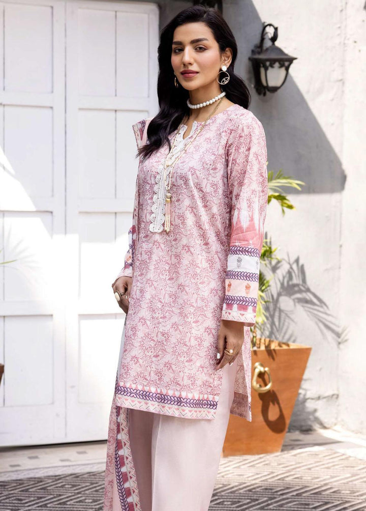 Rang By Motifz Embroidered Lawn Suits Unstitched 3 Piece MT23-R2 D-3727 - Summer Collection