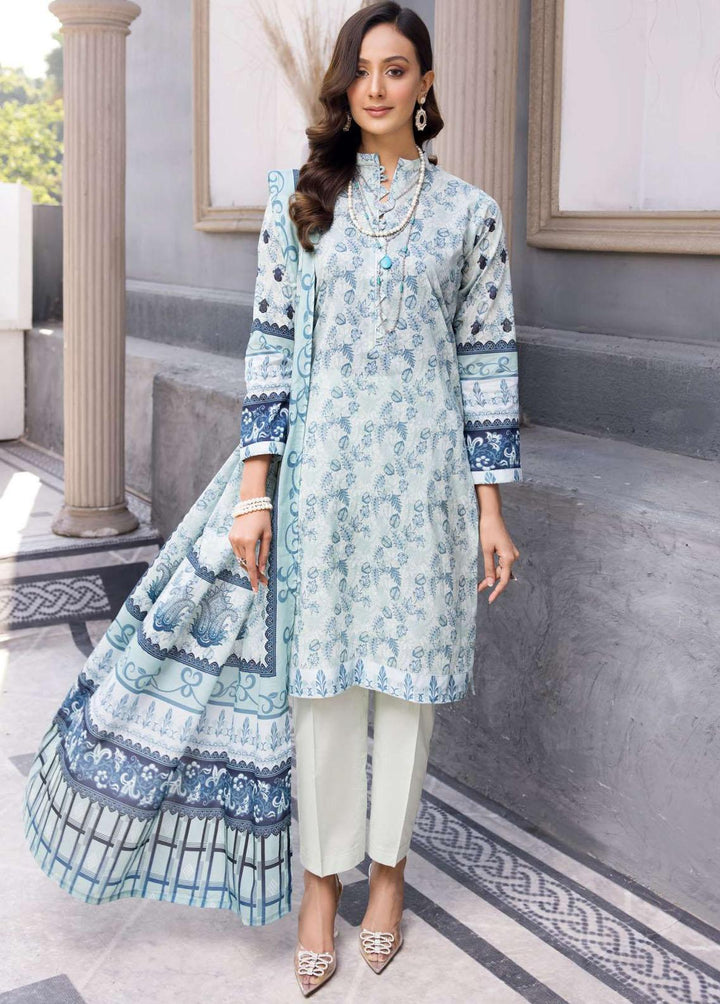 Rang By Motifz Embroidered Lawn Suits Unstitched 3 Piece MT23-R2 D-3730 - Summer Collection