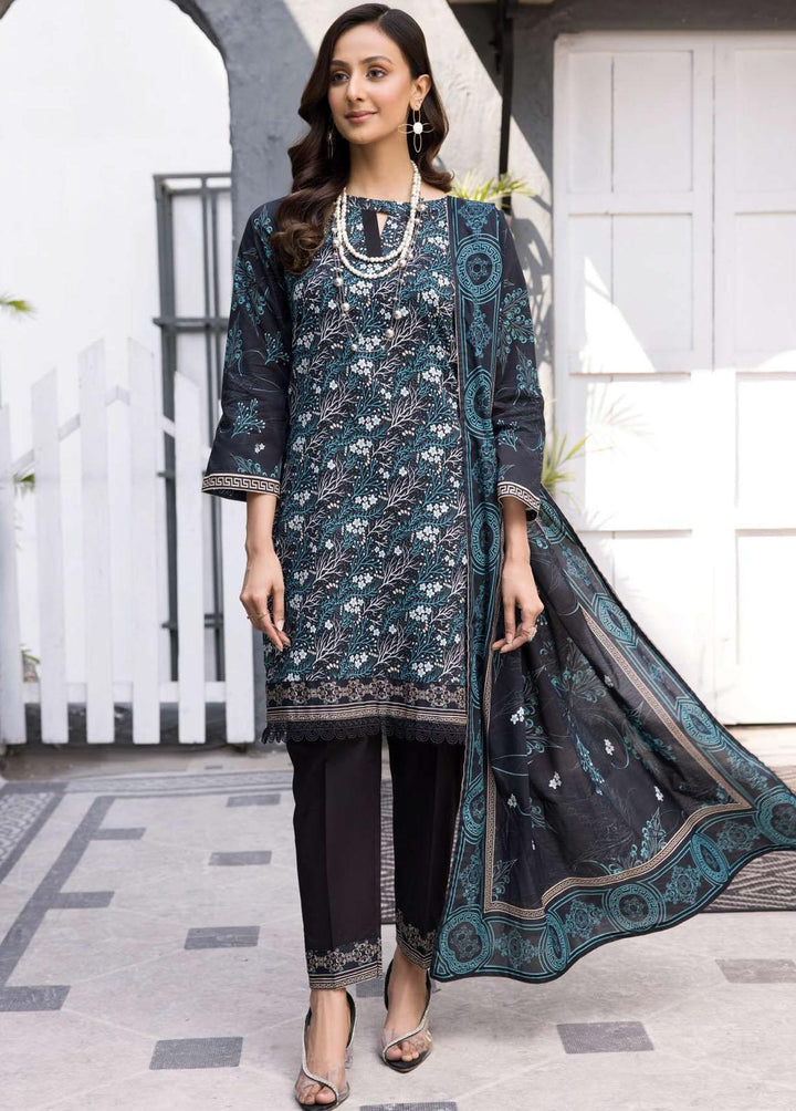 Rang By Motifz Embroidered Lawn Suits Unstitched 3 Piece MT23-R2 D-3731 - Summer Collection