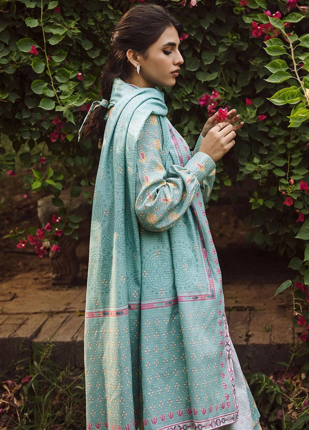 Rang By Motifz Printed Khaddar Suits Unstitched 3 Piece MT23RPK D-4342 - Winter Collection