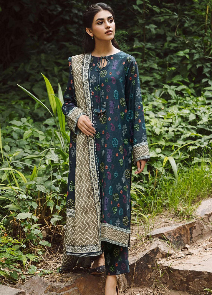 Rang By Motifz Printed Khaddar Suits Unstitched 3 Piece MT23RPK D-4345 - Winter Collection