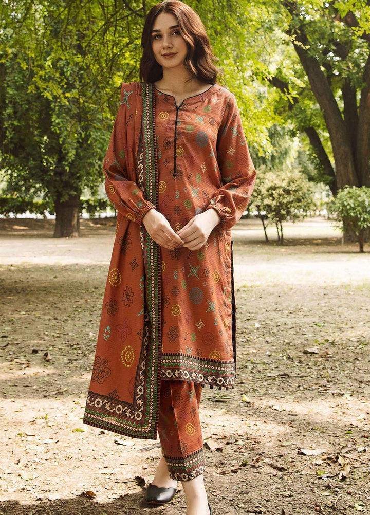 Rang By Motifz Printed Khaddar Suits Unstitched 3 Piece MT23RPK D-4346 - Winter Collection