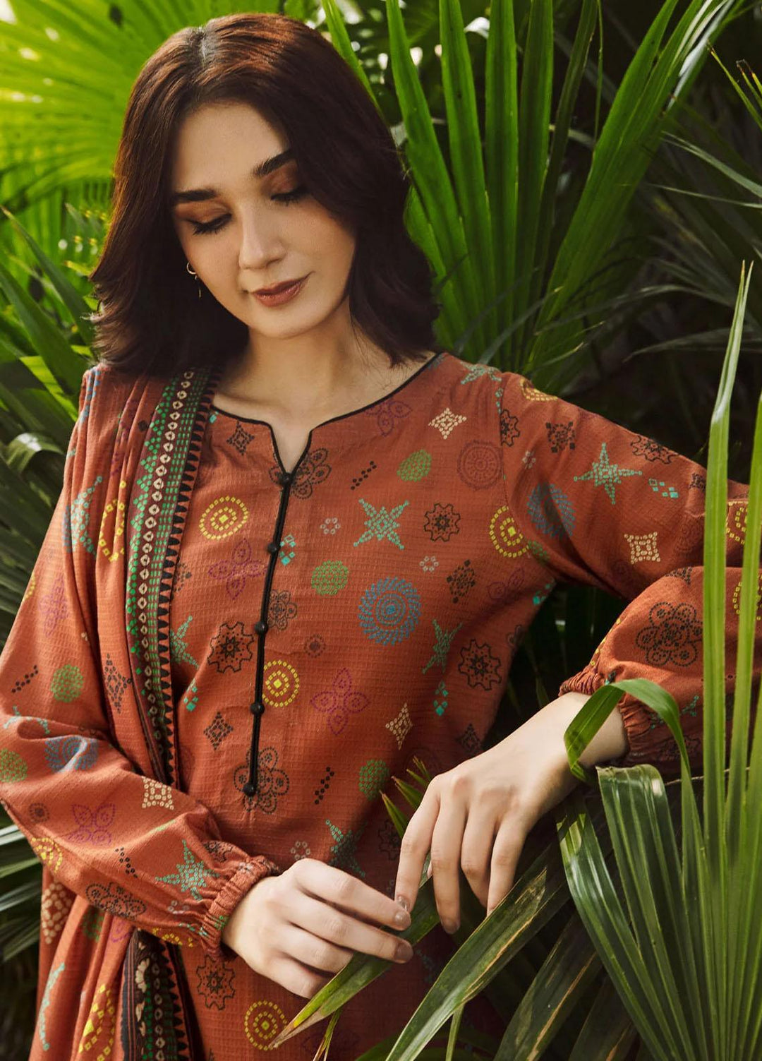 Rang By Motifz Printed Khaddar Suits Unstitched 3 Piece MT23RPK D-4346 - Winter Collection