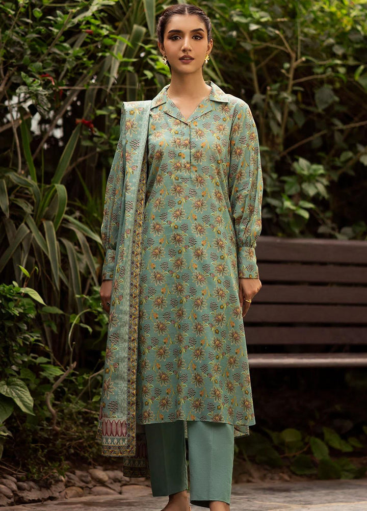 Rang By Motifz Printed Khaddar Suits Unstitched 3 Piece MT23R-V2 4361-Raya - Winter Collection