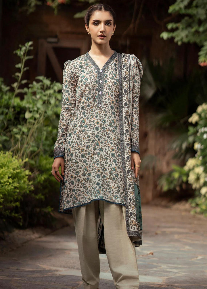 Rang By Motifz Printed Khaddar Suits Unstitched 3 Piece MT23R-V2 4362-Lina - Winter Collection