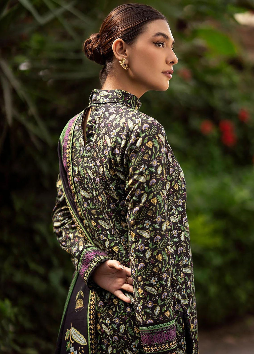 Rang By Motifz Printed Khaddar Suits Unstitched 3 Piece MT23R-V2 4364-Cerys - Winter Collection