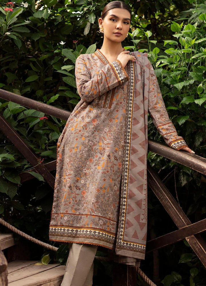 Rang By Motifz Printed Khaddar Suits Unstitched 3 Piece MT23R-V2 4365-Rosalie - Winter Collection