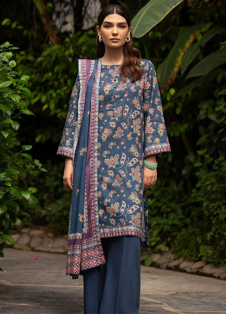 Rang By Motifz Printed Khaddar Suits Unstitched 3 Piece MT23R-V2 4367-Lenore - Winter Collection