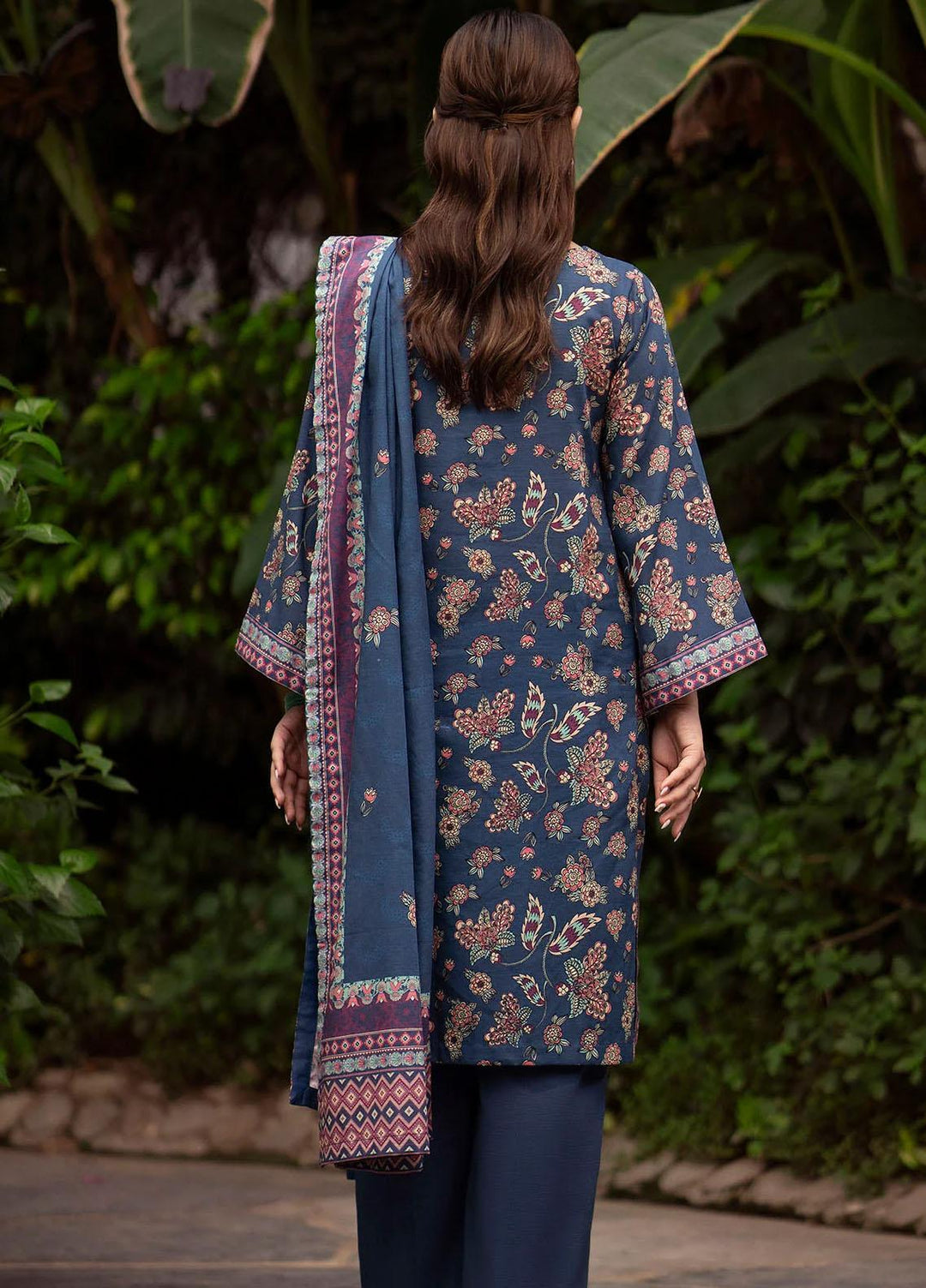 Rang By Motifz Printed Khaddar Suits Unstitched 3 Piece MT23R-V2 4367-Lenore - Winter Collection