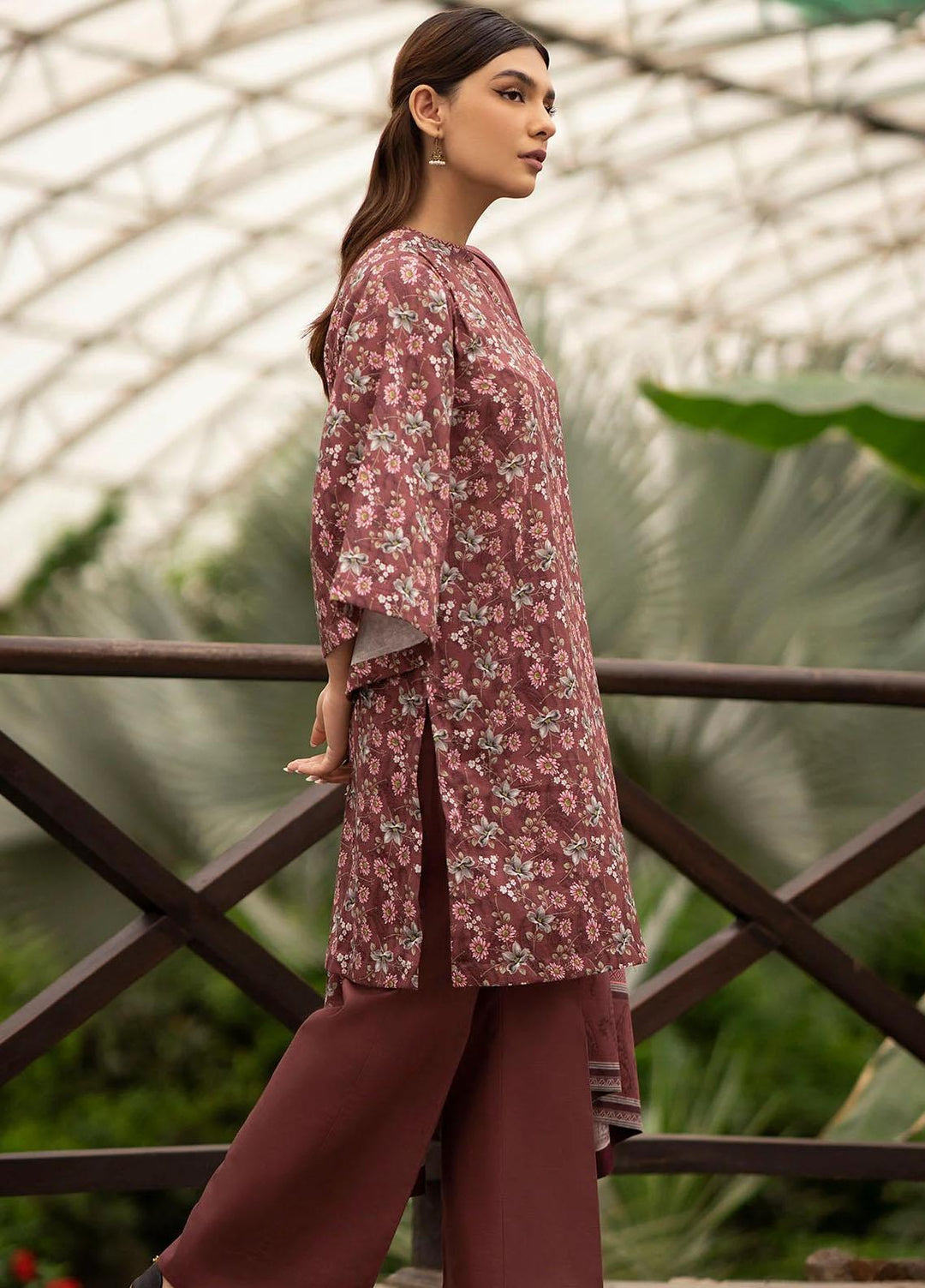 Rang By Motifz Printed Khaddar Suits Unstitched 3 Piece MT23R-V2 4369-Ebony - Winter Collection