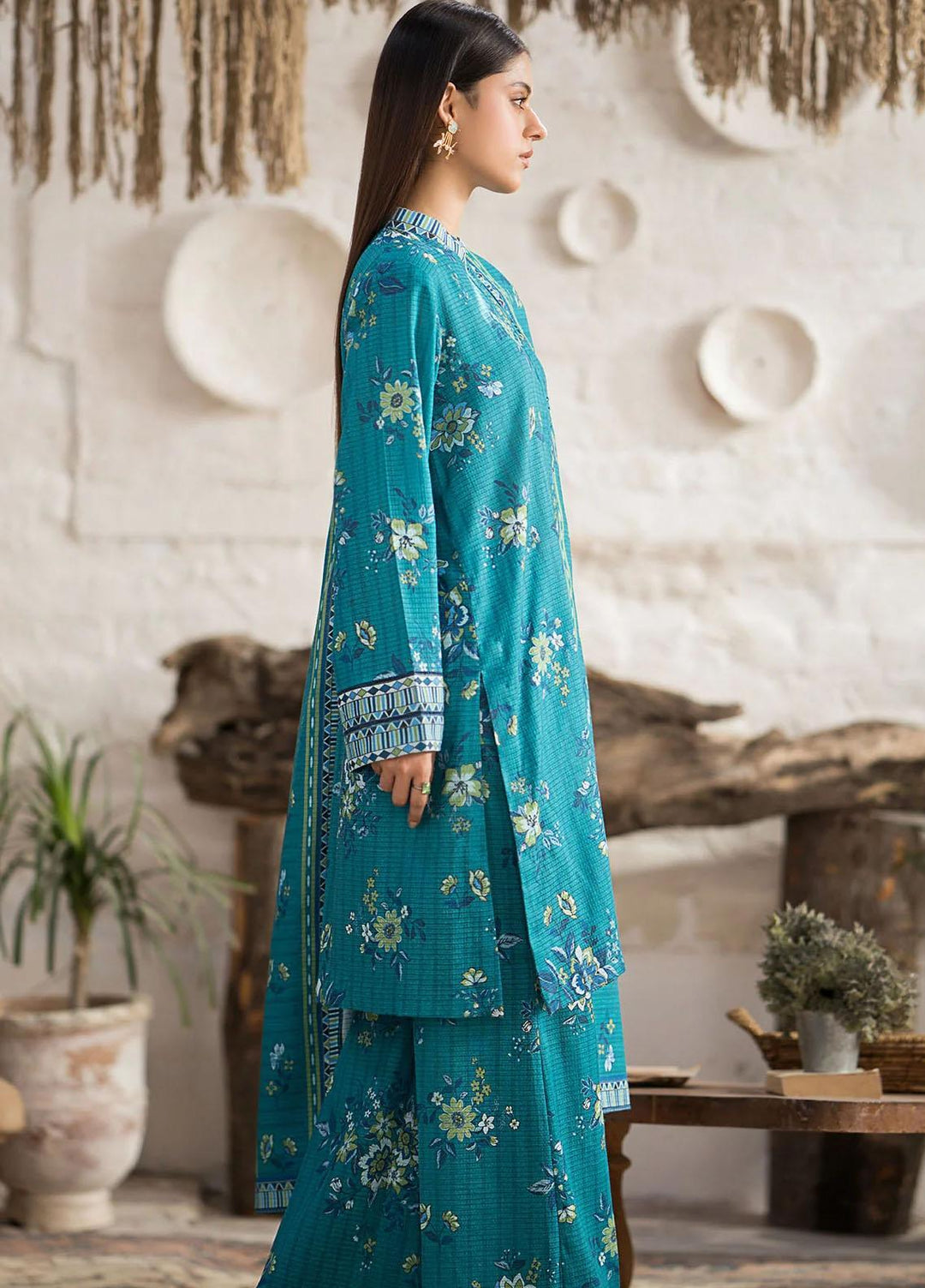 Rang By Motifz Printed Khaddar Suits Unstitched 3 Piece MT23R-V3 4416 Eunoia - Winter Collection