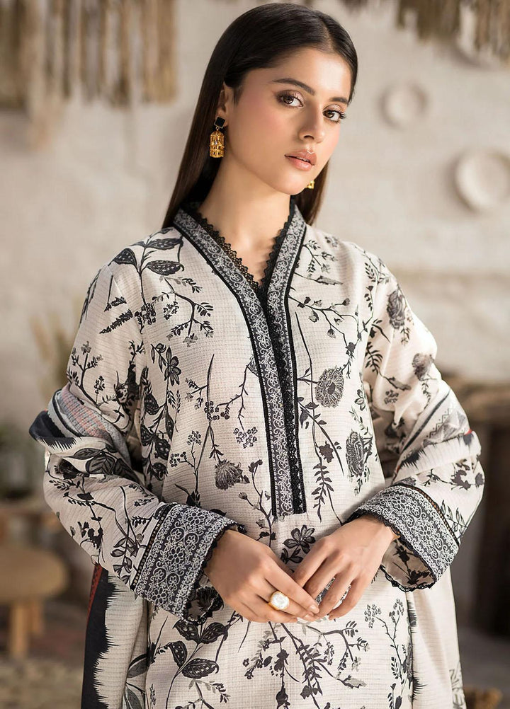 Rang By Motifz Printed Khaddar Suits Unstitched 3 Piece MT23R-V3 4417 Mahtab - Winter Collection