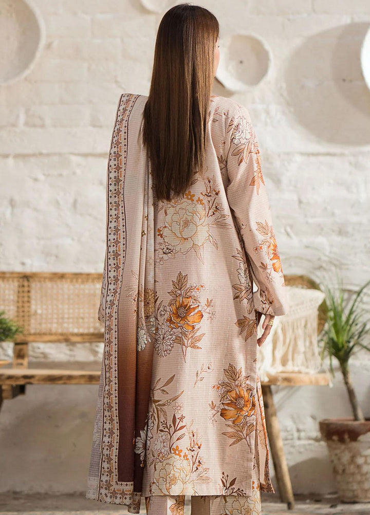 Rang By Motifz Printed Khaddar Suits Unstitched 3 Piece MT23R-V3 4418 Hussne - Winter Collection