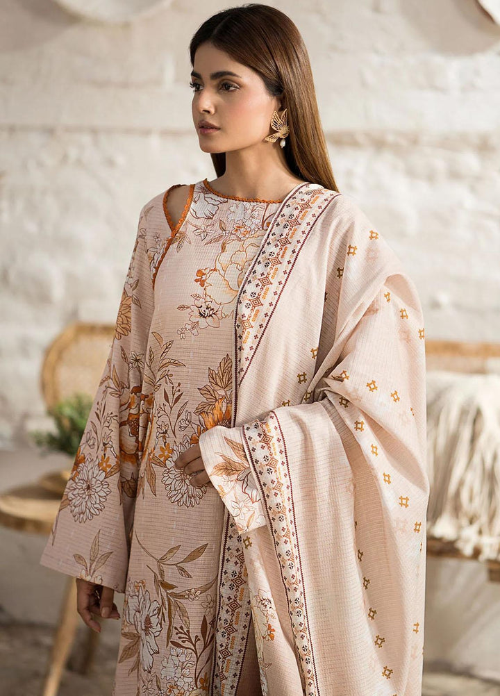 Rang By Motifz Printed Khaddar Suits Unstitched 3 Piece MT23R-V3 4418 Hussne - Winter Collection