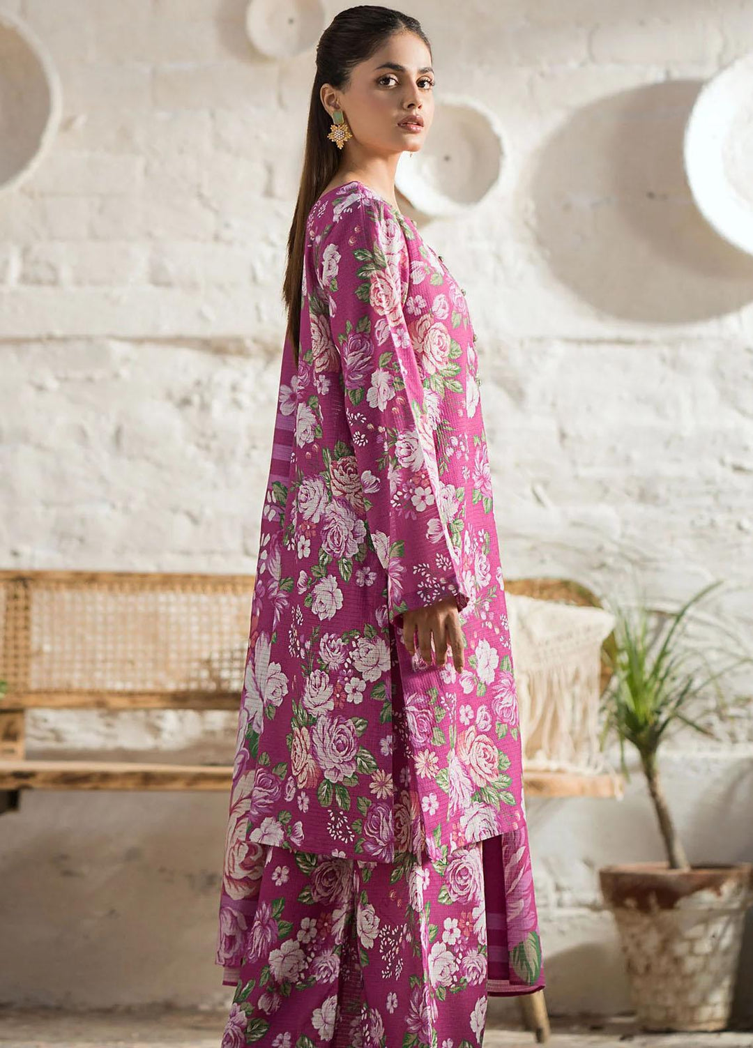 Rang By Motifz Printed Khaddar Suits Unstitched 3 Piece MT23R-V3 4419 Uasl - Winter Collection