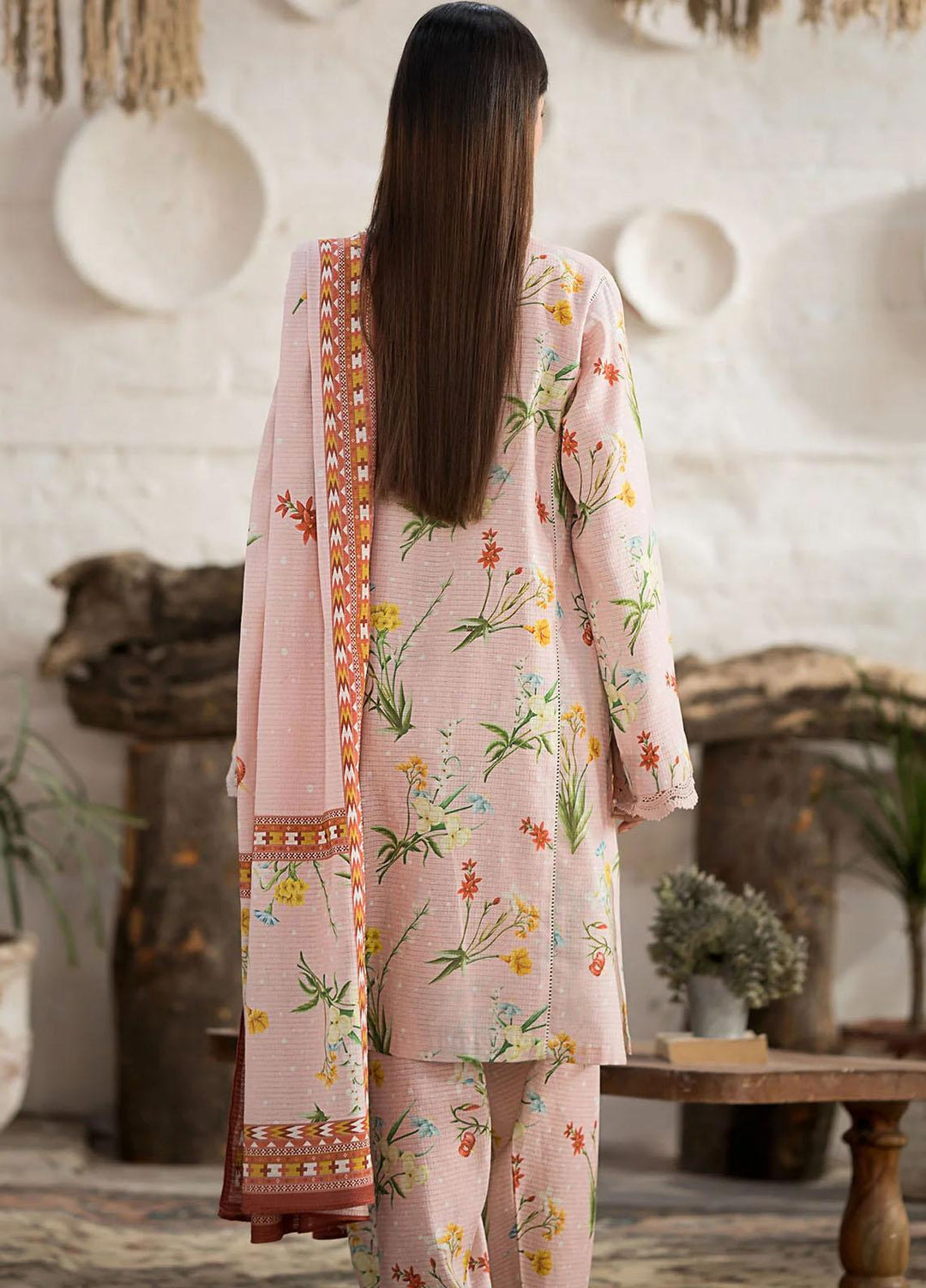 Rang By Motifz Printed Khaddar Suits Unstitched 3 Piece MT23R-V3 4420 Shah - Winter Collection