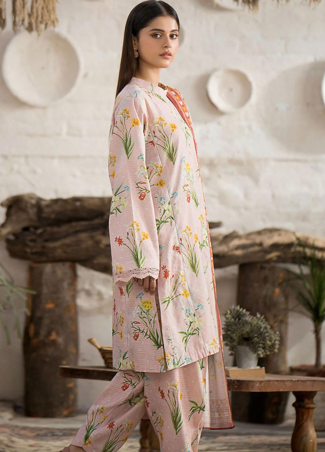 Rang By Motifz Printed Khaddar Suits Unstitched 3 Piece MT23R-V3 4420 Shah - Winter Collection