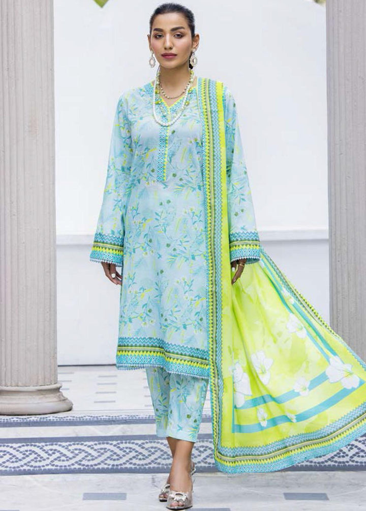 Rang By Motifz Printed Lawn Suits Unstitched 3 Piece MT23R 3706 OYSTER - Summer Collection