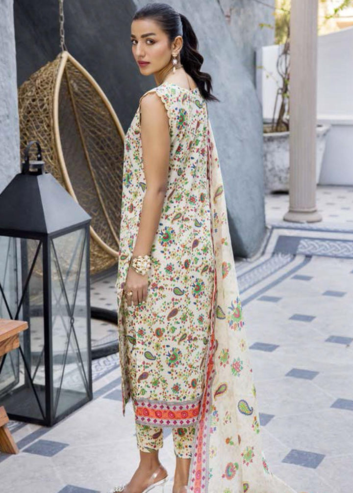 Rang By Motifz Printed Lawn Suits Unstitched 3 Piece MT23R 3707 JASMINE - Summer Collection
