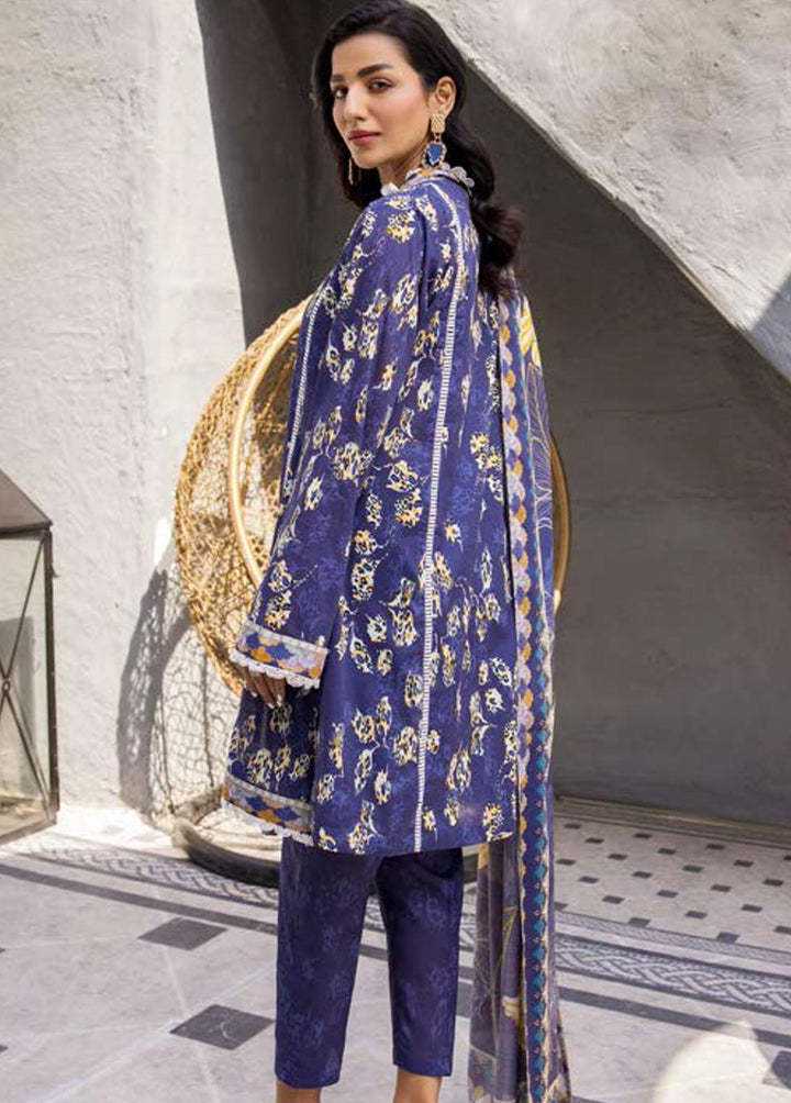 Rang By Motifz Printed Lawn Suits Unstitched 3 Piece MT23R 3710 DHALIA - Summer Collection