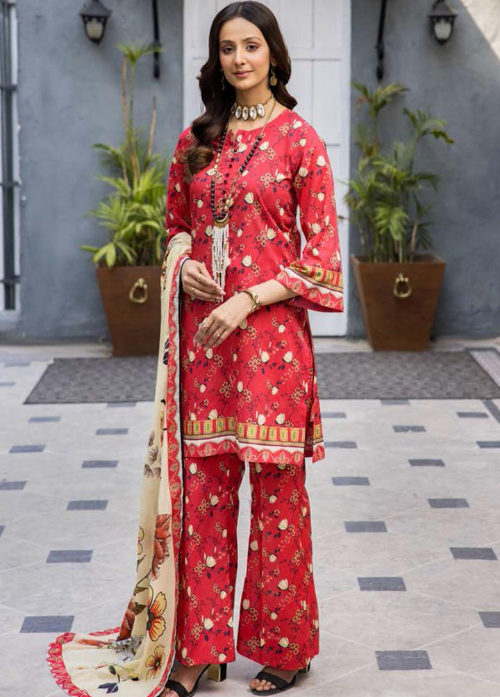 Rang By Motifz Printed Lawn Suits Unstitched 3 Piece MT23R 3711 AYANA - Summer Collection