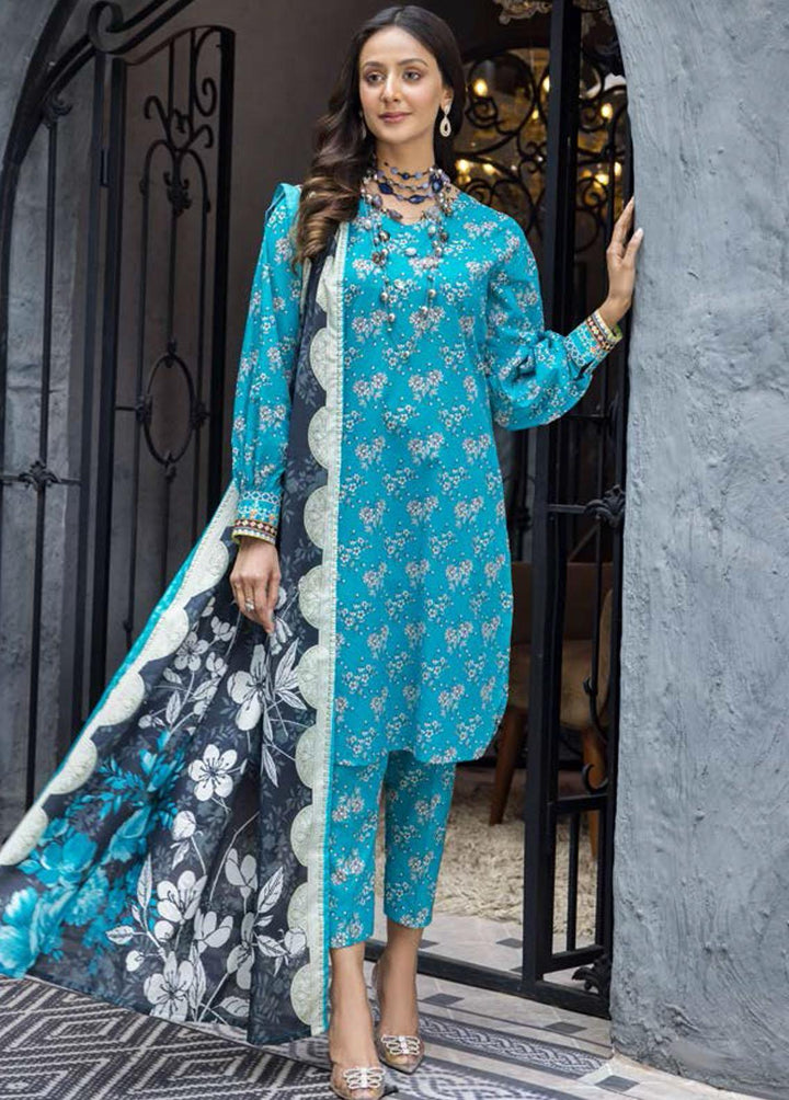 Rang By Motifz Printed Lawn Suits Unstitched 3 Piece MT23R 3712 MAYA - Summer Collection
