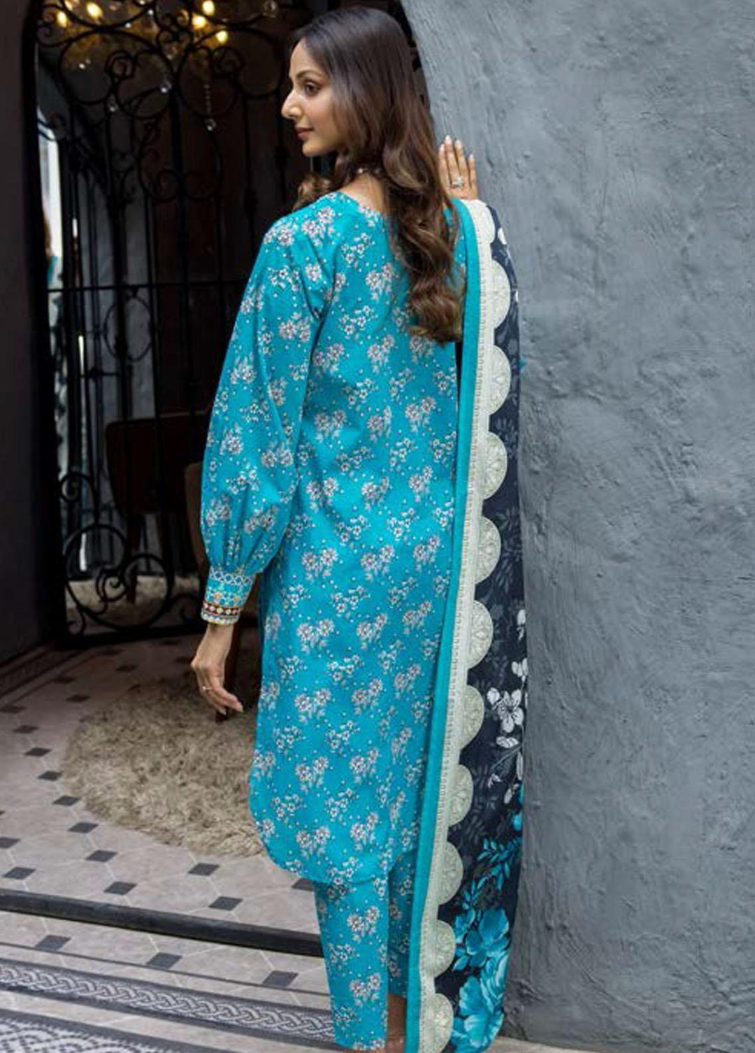 Rang By Motifz Printed Lawn Suits Unstitched 3 Piece MT23R 3712 MAYA - Summer Collection